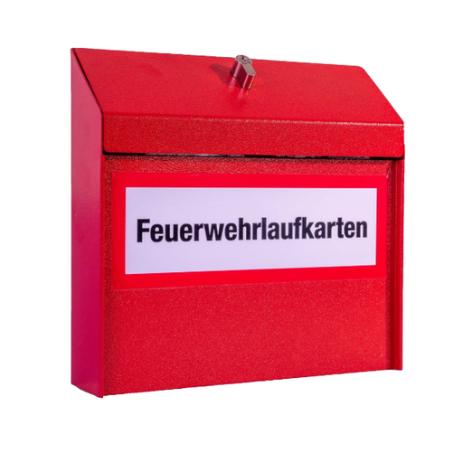 FLKD-Feuerwehr-Laufkartendepot mit verschließbarem Deckel A4